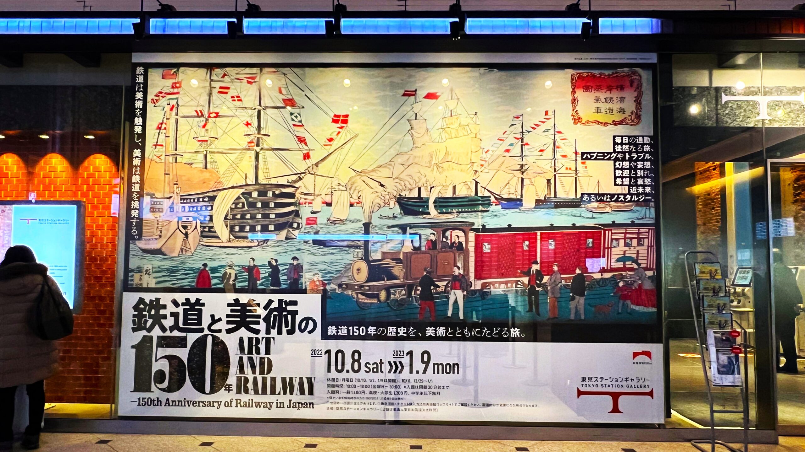 鉄道と美術の150年東京ステーションギャラリー